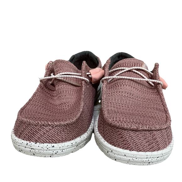 Hey Dude Ladies Wendy Sport Mesh Light Pink Slip On Shoes US Size 10 New - Picture 6 of 7